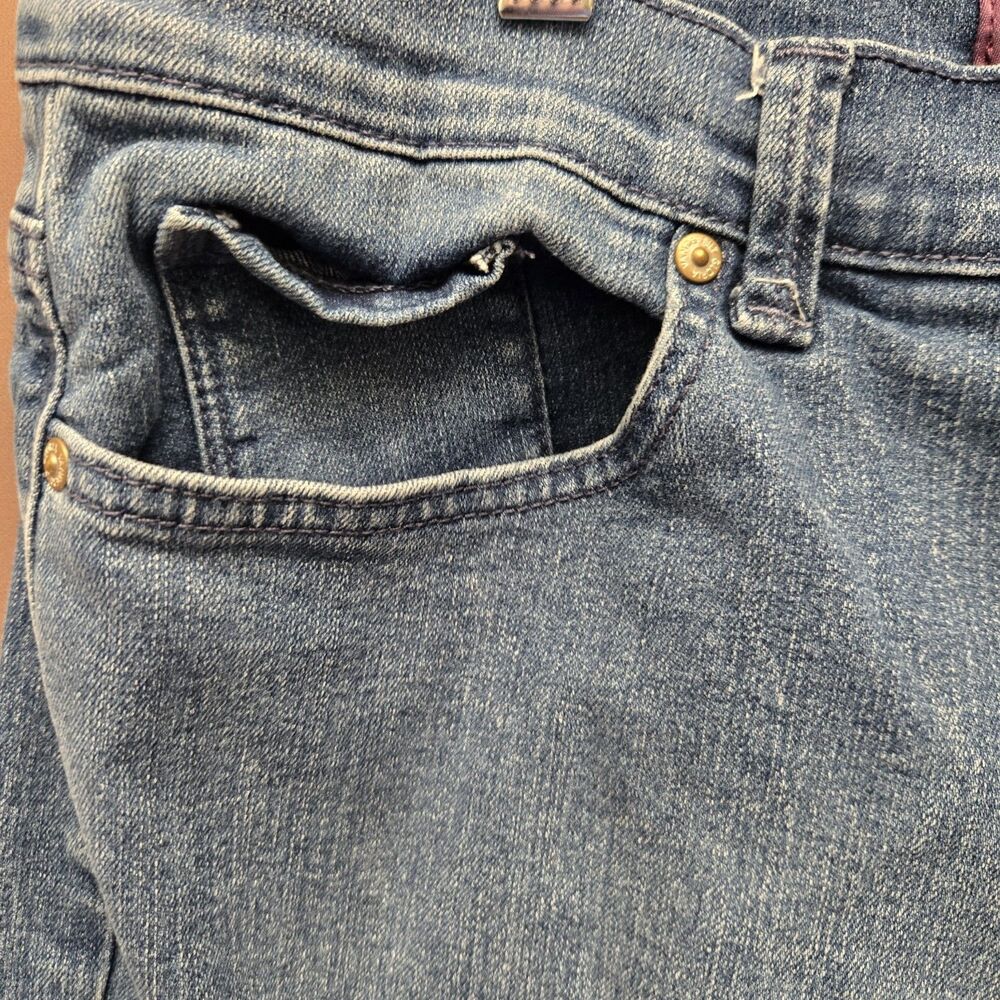 Gloria Vanderbilt Amanda Jeans Womens 18 Short Blue Denim Mid Rise Pants - Picture 2 of 9